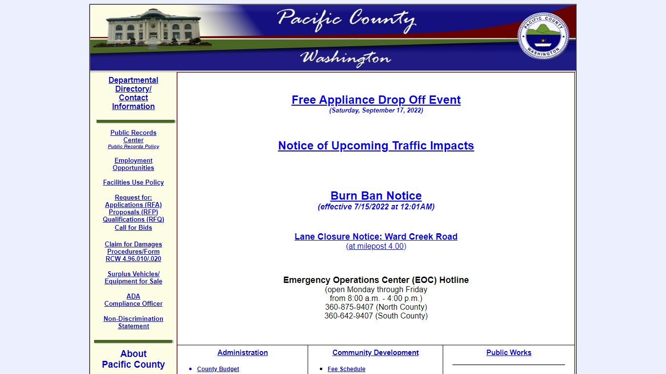 Resource Directory - Pacific County, Washington